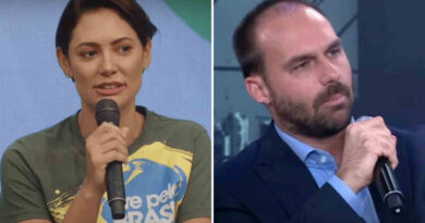 Racha entre aliados de Bolsonaro expõe disputa entre Eduardo e Michelle