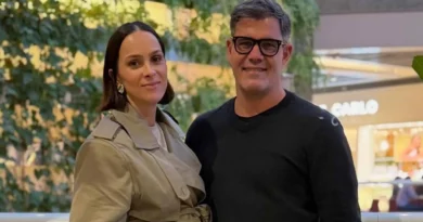 Letícia Cazarré está grávida do sétimo filho com Juliano Cazarré