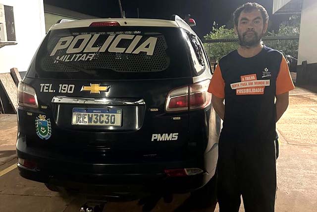 Bombeiro que fugiu de presídio em Campo Grande é preso pela Polícia Militar