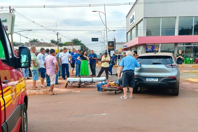 Ciclista é atropelada e morre momentos depois em Rio Brilhante