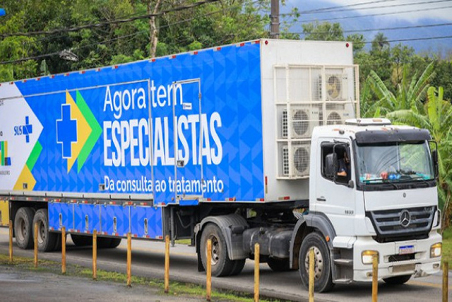 Carretas da saúde vão percorrer 13 cidades de MS para reduzir filas por exames no SUS