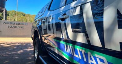 PM de Jardim localiza carro furtado e homem é levado para a delegacia