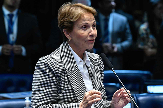 Tereza Cristina e Rogério Marinho discutem nome contra Alcolumbre para comandar Senado